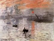 Claude Monet Impresstion Sunrise oil painting